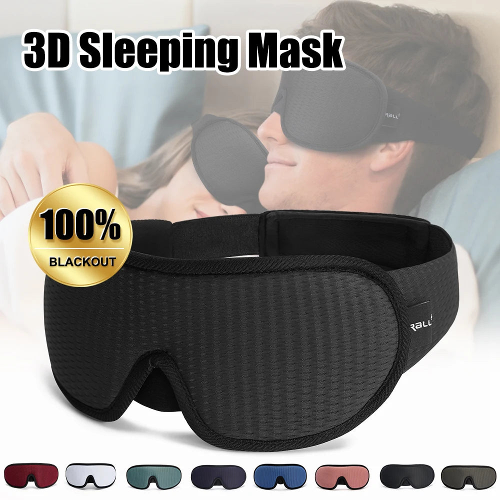 Masque de sommeil 3D occultant
